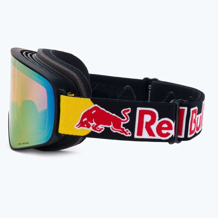 Red Bull SPECT Rush matt black/black/orange red mirror/red snow 013 ski goggles 4