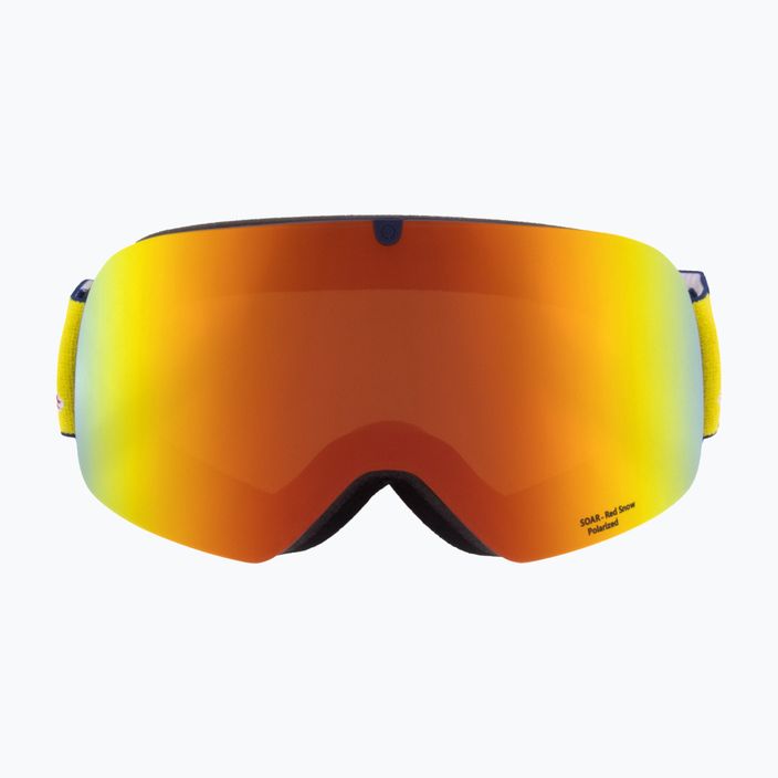 Red Bull SPECT Soar S3 matt dark blue/blue/brown/red mirror ski goggles 2