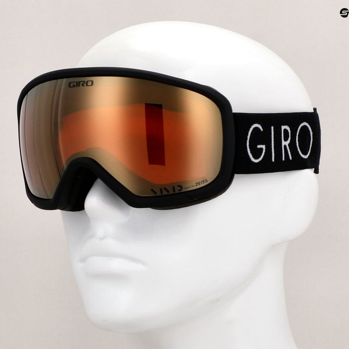 Women's ski goggles Giro Millie black core light/vivid copper 10