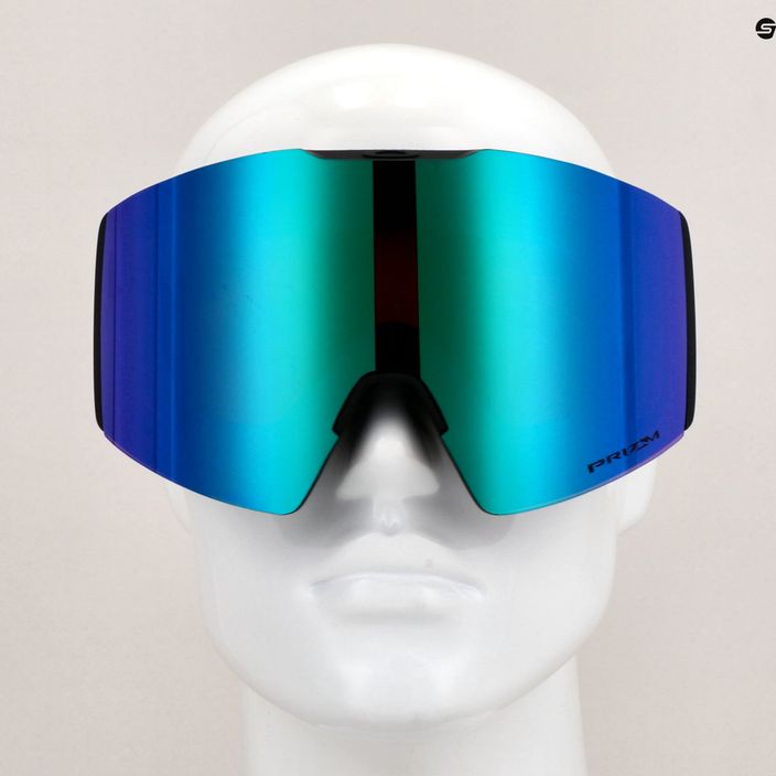 Oakley Fall Line L matte black/prizm snow argon iridium ski goggles 6