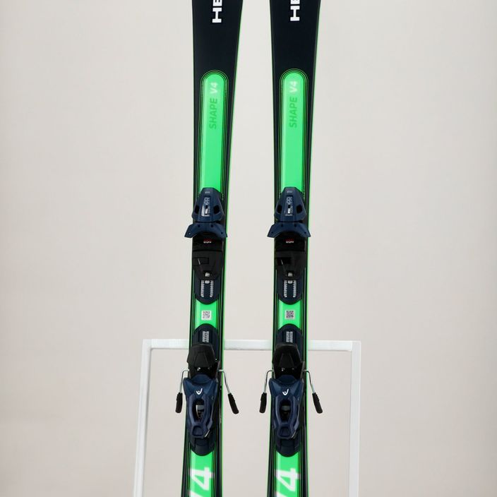 HEAD Shape V4 AMT-PR + PR 11 dark blue/green downhill skis 8