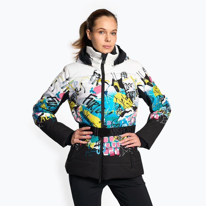 Women's ski jacket Sportalm Booster m.Kap.o.P. calming crystal