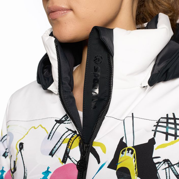 Women's ski jacket Sportalm Booster m.Kap.o.P. calming crystal 6