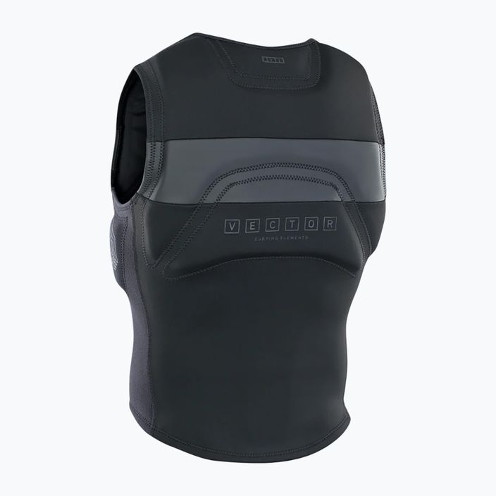 Men's protective waistcoat ION Vector Amp Front Zip black 2