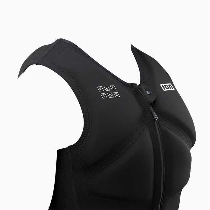 Men's protective waistcoat ION Vector Amp Front Zip black 3