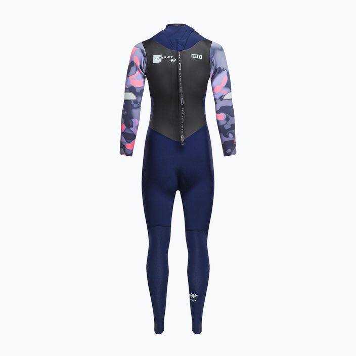 Women's ION Amaze Amp 4/3 mm navy blue swim wetsuit 48223-4507 3