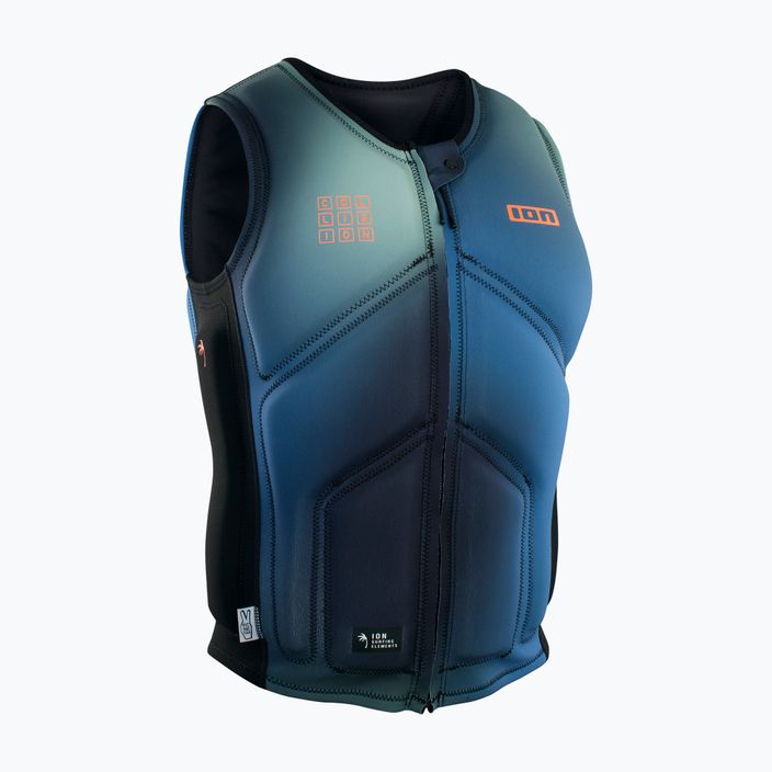Men's ION Collision Core Front Zip safety waistcoat blue 48222-4161