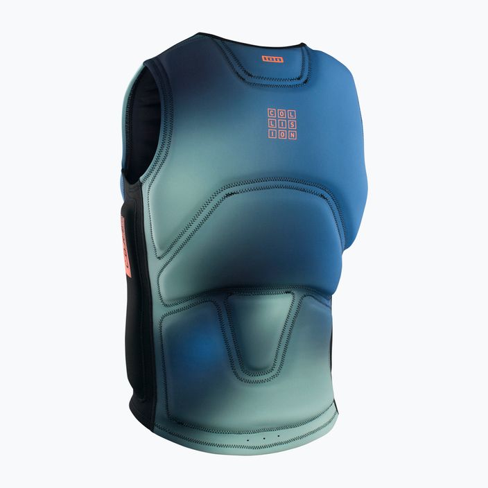 Men's ION Collision Core Front Zip safety waistcoat blue 48222-4161 2