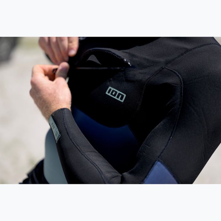 Men's ION Seek Core 4/3 Front Zip blue gradient wetsuit 9