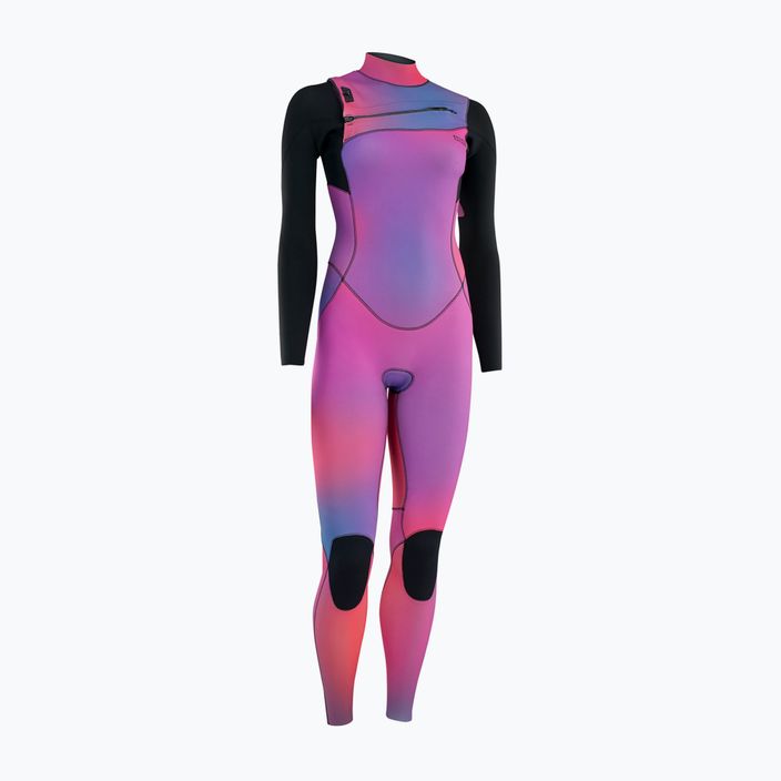 Women's ION Amaze Core 4/3 Front Zip pink gradient wetsuit