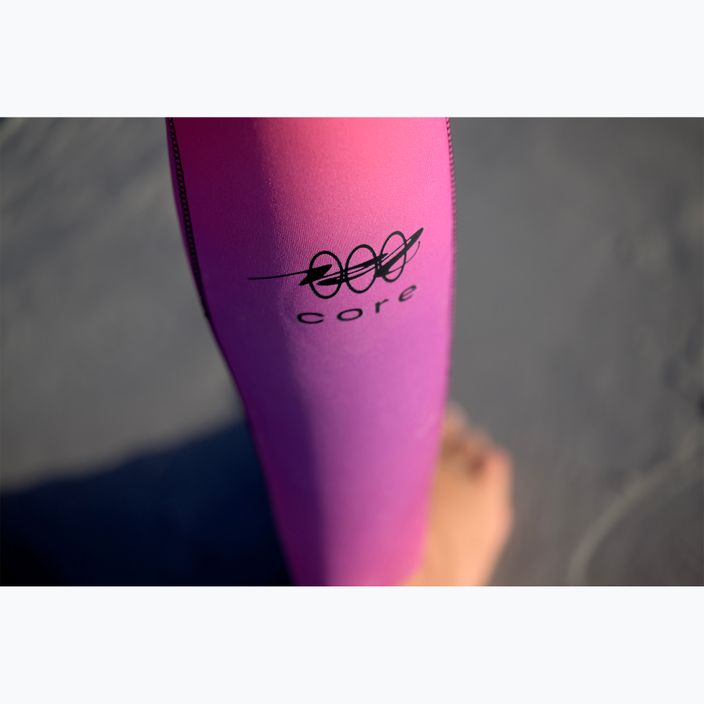 Women's ION Amaze Core 4/3 Front Zip pink gradient wetsuit 12