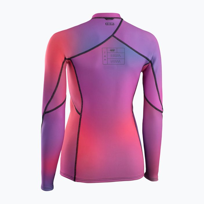 Women's swim shirt ION Neo Top 2/2 purple/pink 48233-4220 2