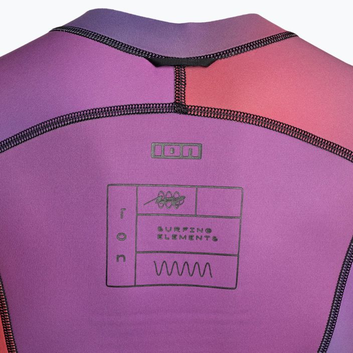 Women's swim shirt ION Neo Zip Top 1.5 purple/pink 48233-4222 4