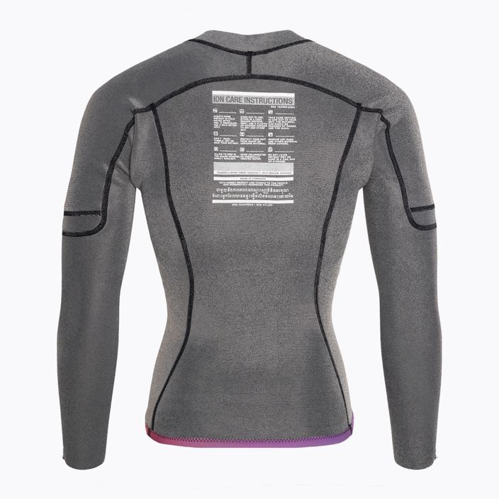 Women's swim shirt ION Neo Zip Top 1.5 purple/pink 48233-4222 8