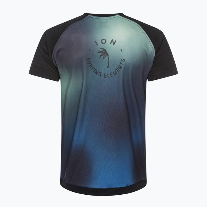 Men's ION Wetshirt swim shirt black and navy blue 48232-4261 2