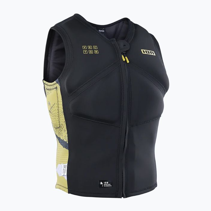 Men's ION Vector Core Front Zip dark amber protective waistcoat 2
