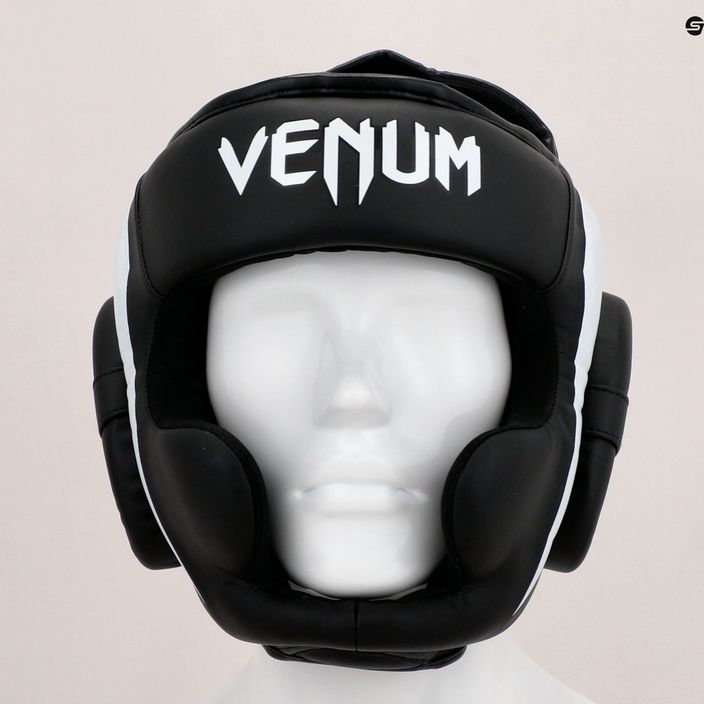 Venum Elite boxing helmet black/white 6
