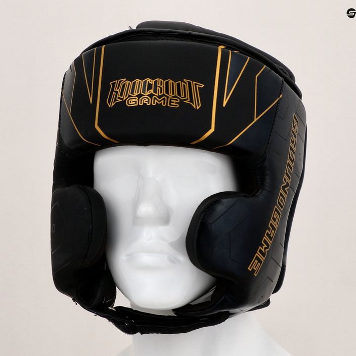 Ground Game Equinox boxing helmet black 9