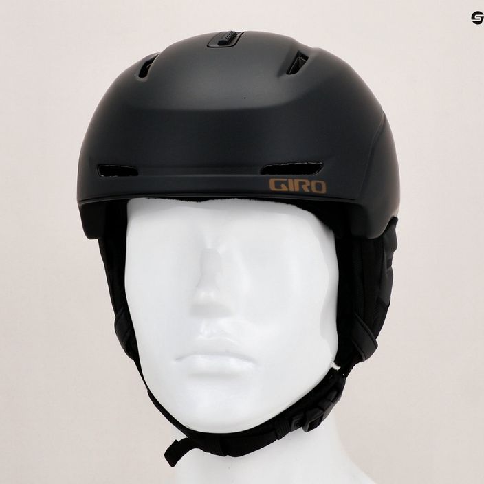 Women's ski helmet Giro Avera Mips matte black 8