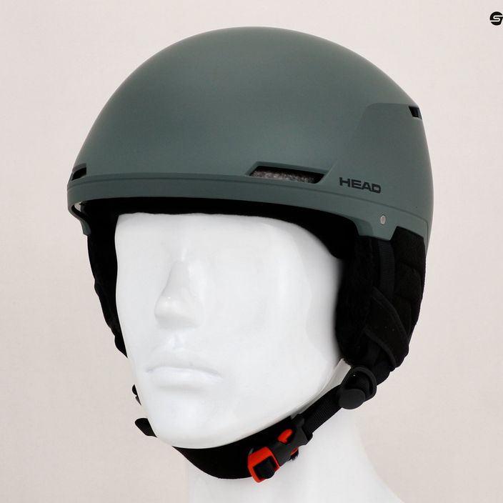 HEAD Compact Evo nightgreen ski helmet 8
