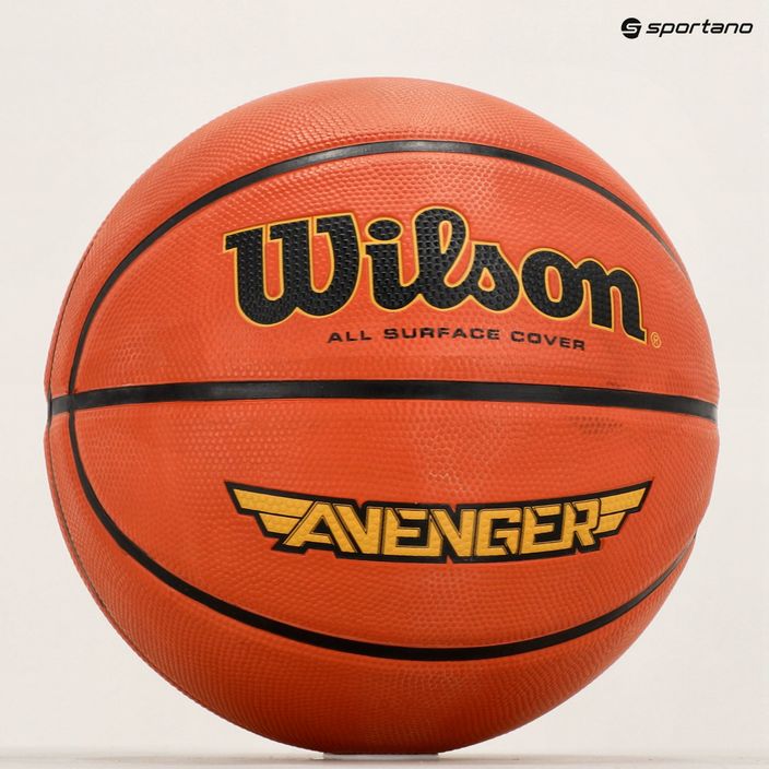 Wilson Avenger 295 orange basketball size 7 7