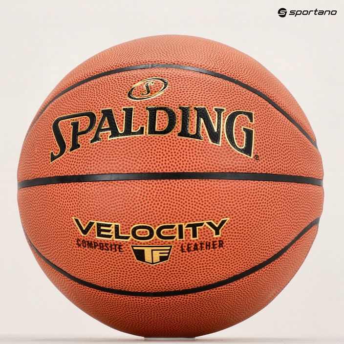 Spalding Velocity Orange ball size 7 5