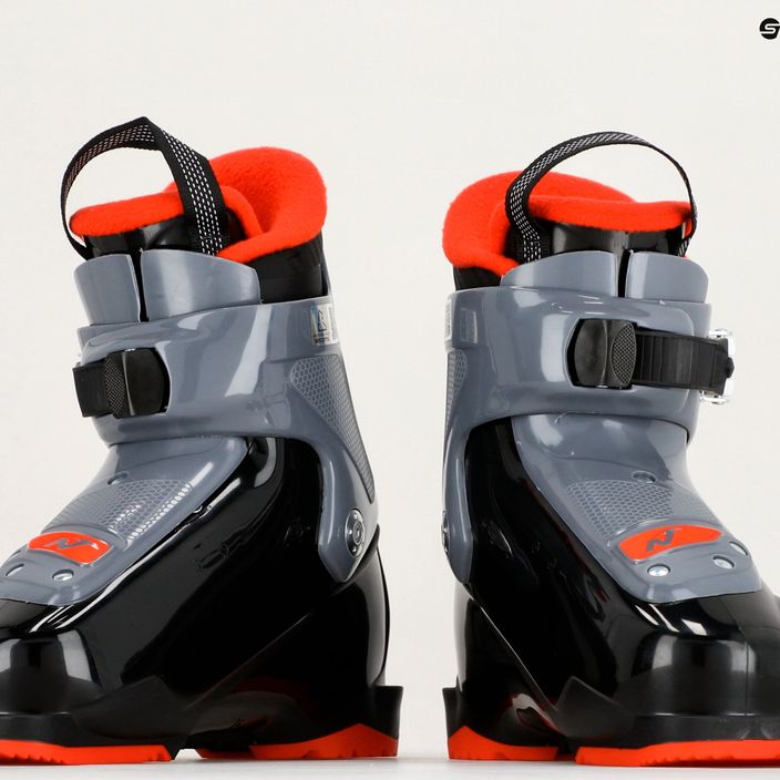 Children's ski boots Nordica Speedmachine J1 black/anthracite/red 12