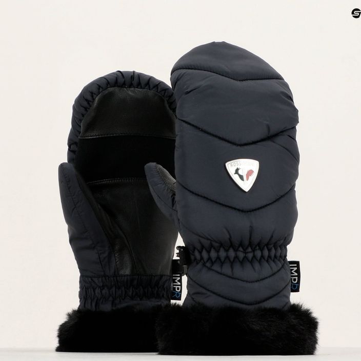 Women's ski glove Rossignol Premium Impr M black 7