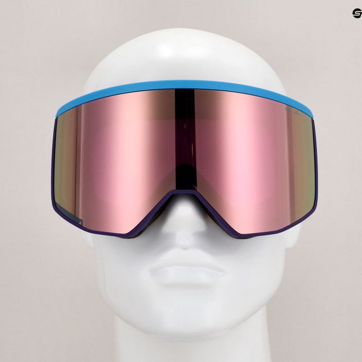 Atomic Four Pro HD ski goggles black/purple/cosmos/pink copper 8