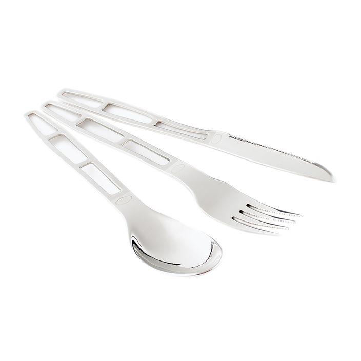 GSI Outdoors Glacier Stainless cutlery 3 Pc. Cutlery 2