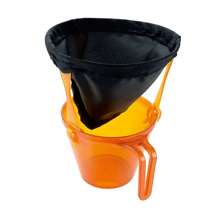 GSI Outdoors Ultralight Java Drip coffee filter funnel black/orange 79460 2