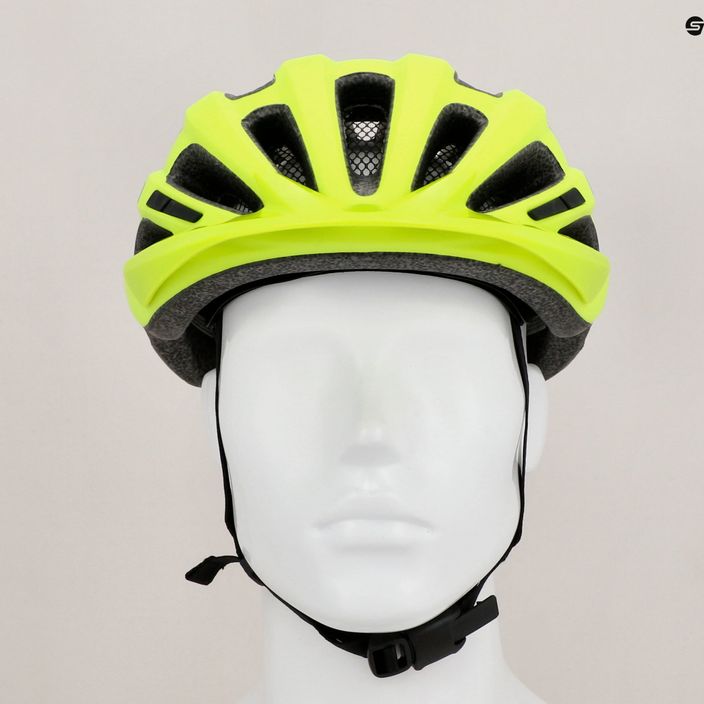 Giro Register matte highlight yellow bicycle helmet 9
