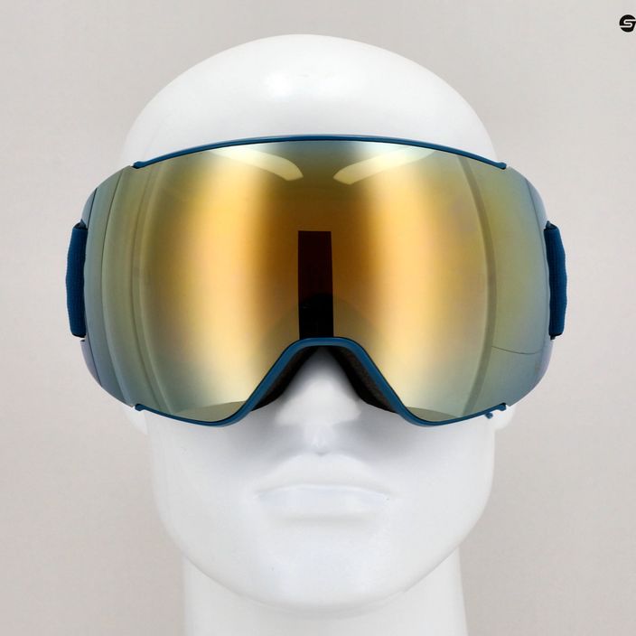 HEAD Magnify 5K gold/petrol/orange ski goggles 7