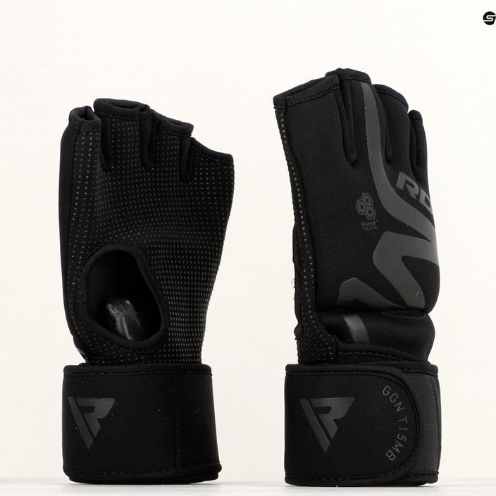 RDX MMA Grappling Glove Neoprane T15 black GGN-T15MB-S 6