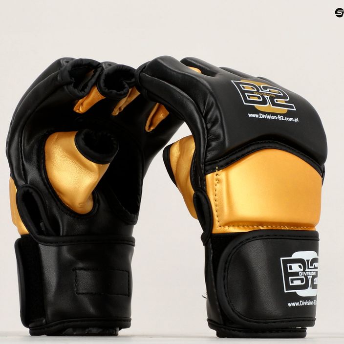 Grappling gloves for MMA DIVISION B-2 black DIV-MMA04 6
