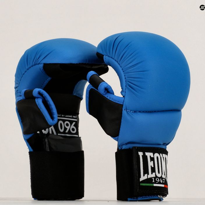 LEONE karate gloves 1947 GK096 blue 14