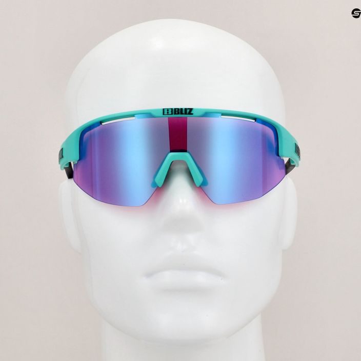 Bliz Matrix Nano Optics Nordic Light turquoise/begonia/violet blue multi 52104-34N cycling glasses 6