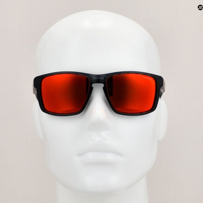 Julbo Shield Polarized 3Cf matt translucent/translucent black/black sunglasses J5069414 6