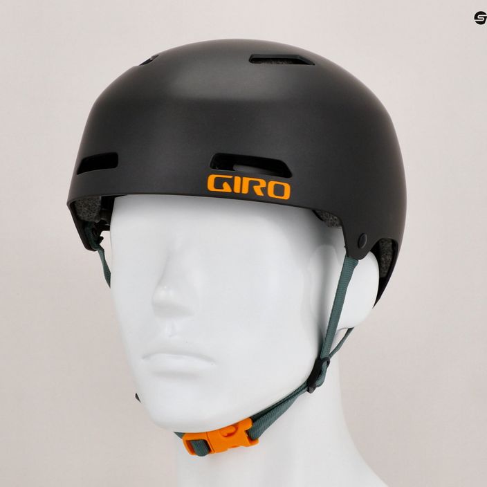 Giro Quarter FS matte warm black helmet 8