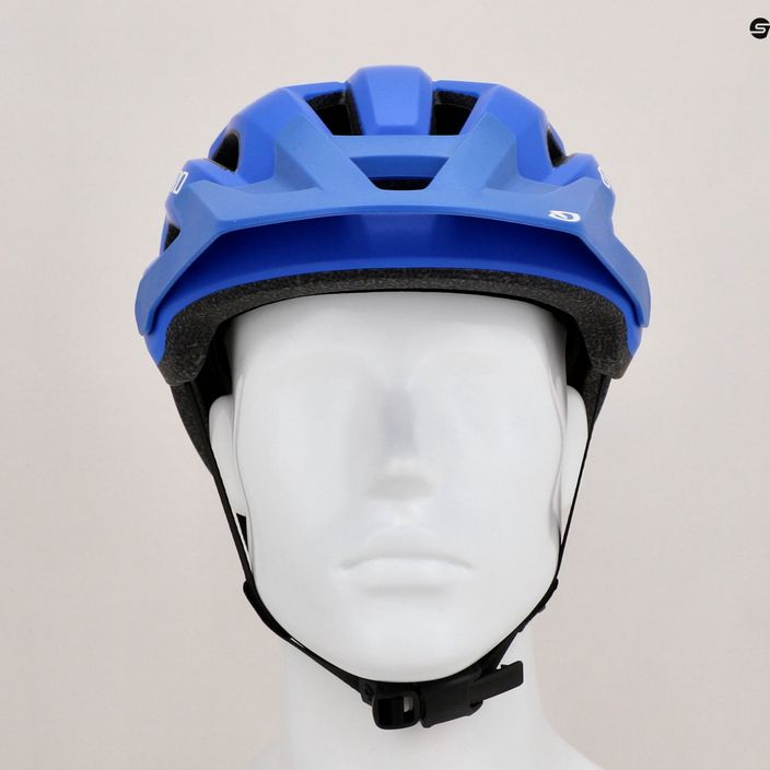 Giro Fixture II bicycle helmet matte trim blue 9