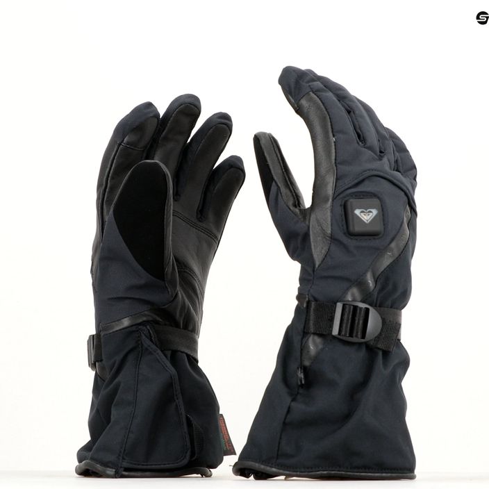 Women's snowboard gloves ROXY Sierra Warmlink true black 8