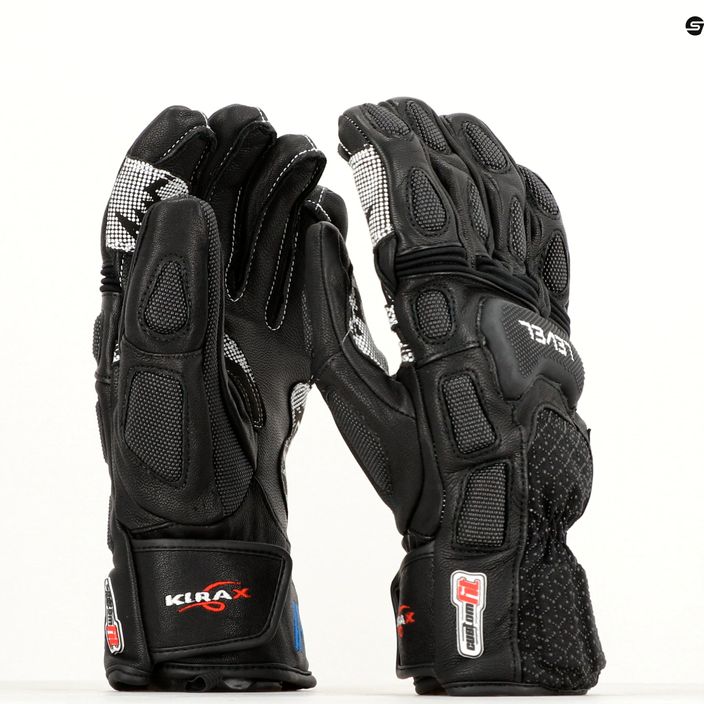 Level SQ CF ski glove pk black 8