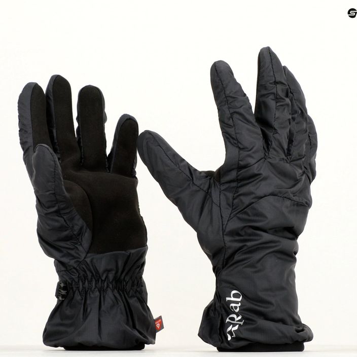 Men's trekking gloves Rab Xenon black 7