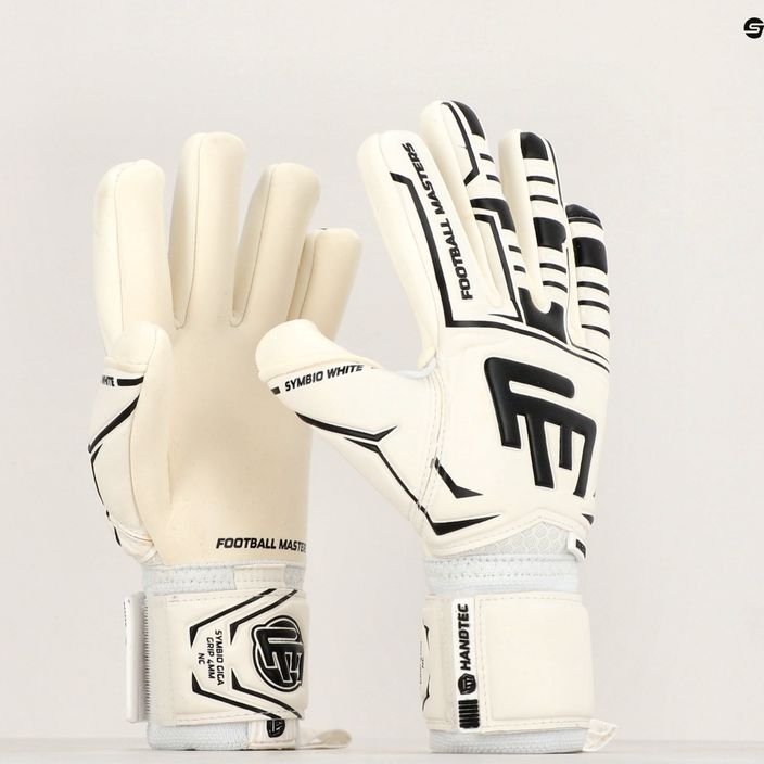 Football Masters Symbio NC children's goalkeeper gloves white 1177-1 8