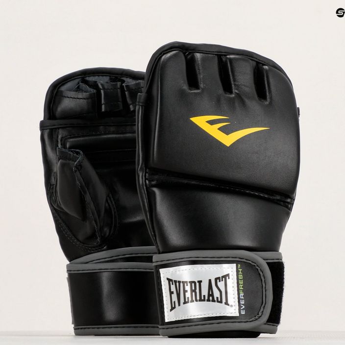 Men's grappling gloves with thumbstick Everlast MMA Gloves black EV7562 8