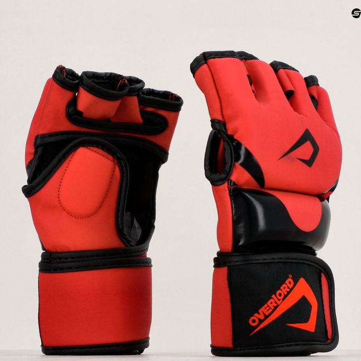 Overlord X-MMA grappling gloves red 101001-R/S 12
