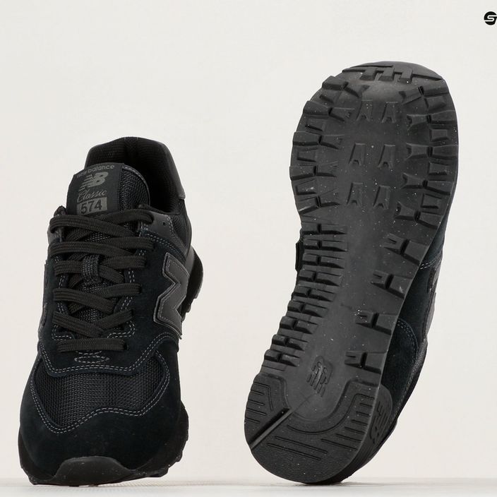 New Balance men's shoes ML574 black NBML574EVE 8