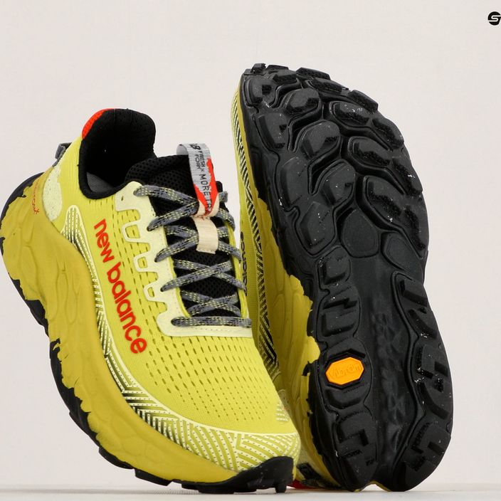 New Balance Fresh Foam X More Trail v3 tea tree men's running shoes 8