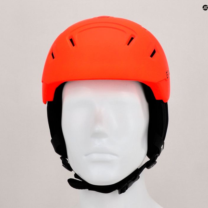 Briko Storm X matt orange/black ski helmet 8