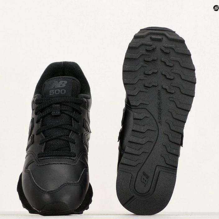 New Balance men's shoes GM500 black NBGM500ZB2 8